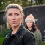 Sharon Horgan Instagram - He organised his own surprise. What a prick. You can watch Episode 5 of @badsisterstv An Eye for an Eye today. Find out the story behind Bibi’s eye patch. It’s her episode. I love it. And I love @mssarahgreene Written by my pal Ailbhe Keogan. Directed by @jbornebusch 💚 @appletvplus @mermantvfilm #badsisters #shootthebunny #paintball the prick