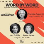 Sharon Horgan Instagram - This Thursday, join us at a SPECIAL time (noon PT/8pm GMT) for #WordByWord to help raise money to support writer and industry professionals during the strike. Hosted by @ed_solomon, this week's conversation will focus on writing for actors. Actors and writing. Two of my favourite things. And Lucy Prebble. Another favourite will be there so that’s exciting. So if you want to have a good chat on Thursday then click the link in my bio to sign up and donate please #WordByWord @theblcklst @wgaeast @sagaftra In the pic above I am being an actor not a writer