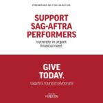 Sharon Horgan Instagram - There’s a link in my bio so please join me and donate if you can. The strike is ongoing, needed and necessary and so is financial help and donations. There’s plenty of people on here who will explain how and why the strikes are happening. Can I suggest you go to @vanderjames for a concise and simple to understand breakdown. But in a nutshell both @sagaftra and the @wgaeast are calling for better pay and job security, drawing attention to disparities in the film and television industry and the need for tightened regulations around the use of A1. Really not asking for much. Just fairness and, for most union members, a living wage. They want to protect an industry that is being driven by the greed of multi billion dollar corporations. With dual strikes currently underway many actors can’t afford rent, utilities and health care so if you appreciate and love film and TV and want to support the creatives behind them then please go to the link in my bio and donate. (If someone wants to explain to me why British and Irish unions aren’t also striking because surely we will all benefit in success then please do)
