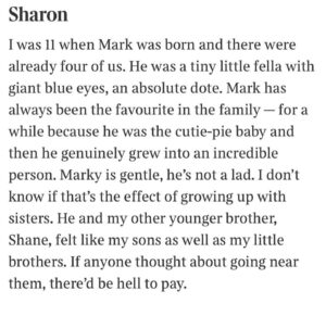 Sharon Horgan Instagram - Me and my little brother Mark @younghorgan spoke to the @thetimes about how much we hate each other.  Best to read the link in bio as I seem to have done a really shitty job of attaching the article

Photographs by the brill @anbatch