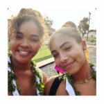 Sharon Leal Instagram – these two 😍😍 
my beautiful god daughters . 👑👑
blessed wreaths from the king of ghana 🇬🇭 no SERIOUSLY…..from the KINGDOM! 🤯🙏🏾