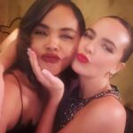 Sharon Leal Instagram - @pllsummerschool_max @prettylittleliars 🩸♥️ missin our chan bear @chandlerlkinney love ALL my little LIARS! these two beauties . 😍😍
