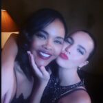 Sharon Leal Instagram - @pllsummerschool_max @prettylittleliars 🩸♥️ missin our chan bear @chandlerlkinney love ALL my little LIARS! these two beauties . 😍😍