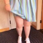 Sharon Rooney Instagram - Sunshine ☀️ summer dress 👗 and BARE LEGS!!!! And would you look at that, the world still turns. Now don’t get me wrong, I’ve spent many a hot day suffering in the heat for the fear that my chubby pale legs or my jiggly arms might cause people to faint. It never has. Who cares?! Live YOUR LIFE. It’s hot outside, the sun is shining and you, YOU are alive in this moment. Put your dress, shorts, vest tops, crop tops, WHATEVER you want. And enjoy feeling the air on your gorgeous skin. You are beautiful, you are wonderful and you are good enough as you are 😘💖 Me, my big long legs and my round squishy arms that are covered in sun cream are off to enjoy the day xxxxxxxx