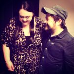 Sharon Rooney Instagram - A rare photo of me LAUGHING 😳😂 @thehourofthedog 💖 Never a dull moment when Ken is around X