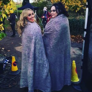 Sharon Rooney Instagram - I was so lucky to share the incredible #mcdonaldanddodds journey with this wonderful woman! @joyjoymcavoy is not only a ridiculously talented and generous actor but a really blooming brilliant human. Everyone on that job was truly lovely to me and I’m so honoured to have been a part of it but the best bit was getting to finally work, hang out, get to know and laugh myself silly with you Joy 💖xx