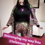 Sharon Rooney Instagram - If you can’t wear a sequin suit on a Christmas night out and do a shimmy then when can you? Thank you for all the lovely messages last night when I posted this on my story so many of you asked where it’s from so I thought I’d do a wee post! It’s @simplybeuk but a couple of years ago so I don’t think it’s available anymore ☹️ I just haven’t had a chance to wear it 💖 (I don’t think it’ll be the last time it gets an outing 💫) The over the knee boots are from @newlook - last seasons but they have a couple of styles available and @asos have lots of different options (wide fit and standard) Happy Saturday lovely people! I’ll be spending mine nursing an @edinburghgin induced headache and watching ALL the nativity films 😂💖