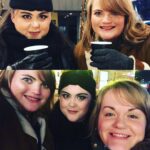 Sharon Rooney Instagram - 👩🏻‍🦰👩🏼👩🏻 Don’t know what I’d do without them😭💖 Thank you for helping me smile, for keeping my Mulled Wine/ @wagamama_uk levels balanced and for making my heart feel full of Christmas joy. Love you beyond words xx