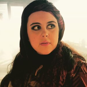 Sharon Rooney Instagram - Tonight I'll be back in #Zapped on Dave at 9.40pm and I'll be live tweeting! Barbara is a soothsayer. Sort of. And she's a joy to play!