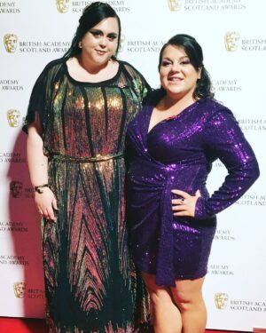 Sharon Rooney Instagram - She’s my bestie 😍💖
Thank you so much @baftascotland for a wonderful night! Thank you for having us and looking after us so well. HUGE thanks to @edinburghgin for the incredible Gin Cart in our room and for all the generous gifts. Massive thank you to the magical @donald_stanley_ for my stunning mermaid gown 😍 This dress was kindly gifted and I can’t WAIT to purchase more stunning pieces!!! Thank you @madeupbysamuel and Daria for my Makeup and hair, I felt so lovely and had the best time getting ready!!! Last but not least thank you @msannadevitt for EVERYTHING! There’s not enough space to write everything you do but know that it’s so appreciated and i’m so lucky to share these experiences with you 💖 Congratulations to all the nominees and winners - you smashed it 🥳 #baftascotland Xx