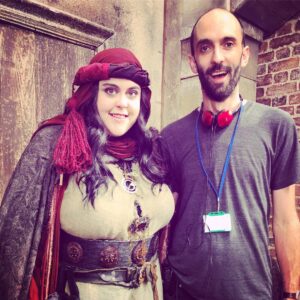 Sharon Rooney Instagram - Although I’m enjoying being home - and not being in Barbara’s many MANY layers of robes in the hot hot studio- I do miss working with my #Zapped family everyday and I REALLY miss seeing this absolute legend of a man @davelambo each day 🎬💖! He really is the glue to our team and we couldn’t do it without you Lambo - Thanks for, your amazing directing skills, great general banter and for everything else amazing that you do/have done and are! #RealKingOfMunty🤴🏻 #Zapped #FamilyPhoto #Lookmorelikebrotherandsistereveryyear#😂💖