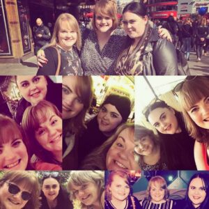 Sharon Rooney Instagram - A repost of a @sarah.barnesy collage special 💖 Beyond thankful for these two spectacular humans. Distance means so little when someone means so much xxx