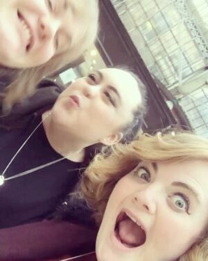 Sharon Rooney Instagram - So happy to be reunited with my sisters @sarah.barnesy @sallyc_roy 💖💖💖