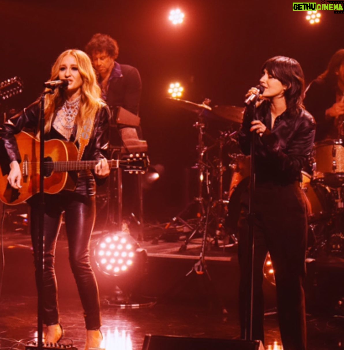 Sharon Van Etten Instagram - Margo Price is one of the best singers around and it was such an honor to be able to perform with her and her amazing band on The Late Late Show last night. Margo, you are a force and an inspiration and a role model - thank you for letting me support you and stand by your side … See you tonight ??? @missmargoprice @latelateshow @terencepatrick @barbdoeshair