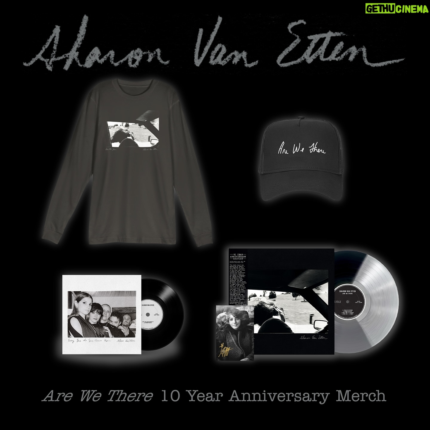 Sharon Van Etten Instagram - Hi, Hope you are doing well. I’m writing to tell you that in honor of Are We There turning 10 this year, I’m offering a few “Every Time The Sun Comes Up” bonus tracks available on streaming services now. In case you are more of an analogue fan, we also have some limited vinyl color variants of Are We There available, as well as the new version of Every Time The Sun Come Up 7” vinyl available for preorder. Are We There 10 comes with a special limited edition art card signed by me :) The items pictured are all available at Shazza’s now at the link in bio and stories!