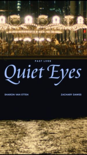 Sharon Van Etten Instagram - It was such an honor to be asked to write the original song, “Quiet Eyes”, with @zachary_dawes for @a24’s Past Lives … the film is so moving and I can’t wait for you all to see it! A big shoutout to Celine Song @helloellephanta for her writing and direction, the entire cast (Greta Lee, @teoyoo, @john.magaro) for such beautiful performances, and @grizzlybear (@crbear, @drrossen) for creating the perfect score to carry the audience through the film.

The single and music video for “Quiet Eyes”, the song I wrote for A24’s new film “Past Lives,” is officially out! A special heart-felt thank you to Celine Song for creating it. Watch and listen at the link in bio. I connected with the artistry of the film, which inspired this song. I hope you all connect to the song the same way … X