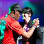 Sharon Van Etten Instagram - In 2012, I was watching Coolio from side stage at a festival in Australia. He had such great energy and the crowd was in the palm of his hand. He started walking in my direction, asking me to come out and dance. I was hesitant, knowing my abilities. I told him I wasn’t very good. He pulled me on stage and we danced and we laughed and as he walked me back to side stage, he whispered and chuckled, “you aren’t a very a good dancer…” and it felt kind. Thank you for sharing this moment with me, Coolio. Love to you and your family and fans. RIP Thank you for capturing this photo @misterdangrant !