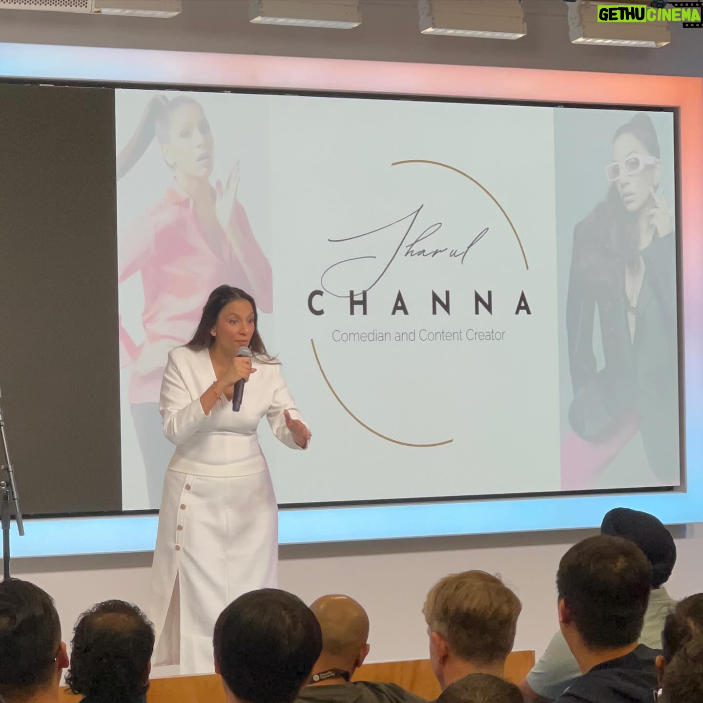 Sharul Channa Instagram - Thank for having me, @meta @facebook Singapore! Ace hospitality and thanks for allowing me to make you folks laugh! ♥️♥️♥️🍀🧿 I think I look decent in corporate attire and the coffee cup that you all hold along with it. 😂