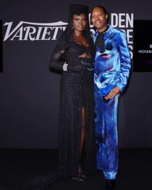 Shaunette Renée Wilson Instagram - honored as a breakthrough talent at Cannes by @variety and @goldenglobes w/ @jeremyoharris presenting me?? the cannes was cannes-ing. 

@solangefranklin fitted me in a custom made @harbison.studio 
beat: @hilakarmand 
this bomb hair: @jamescatalanohair 
bling: @chopard

📸: @gettyimages