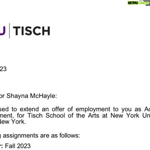Shayna McHayle Instagram - So honored to share my time with the NYU students this fall!!!!! Thank u professor @jd_samson @leather_locklear ✨🫶🏾