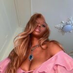 Shayna McHayle Instagram – goodnight🎀🧡sweet dreams