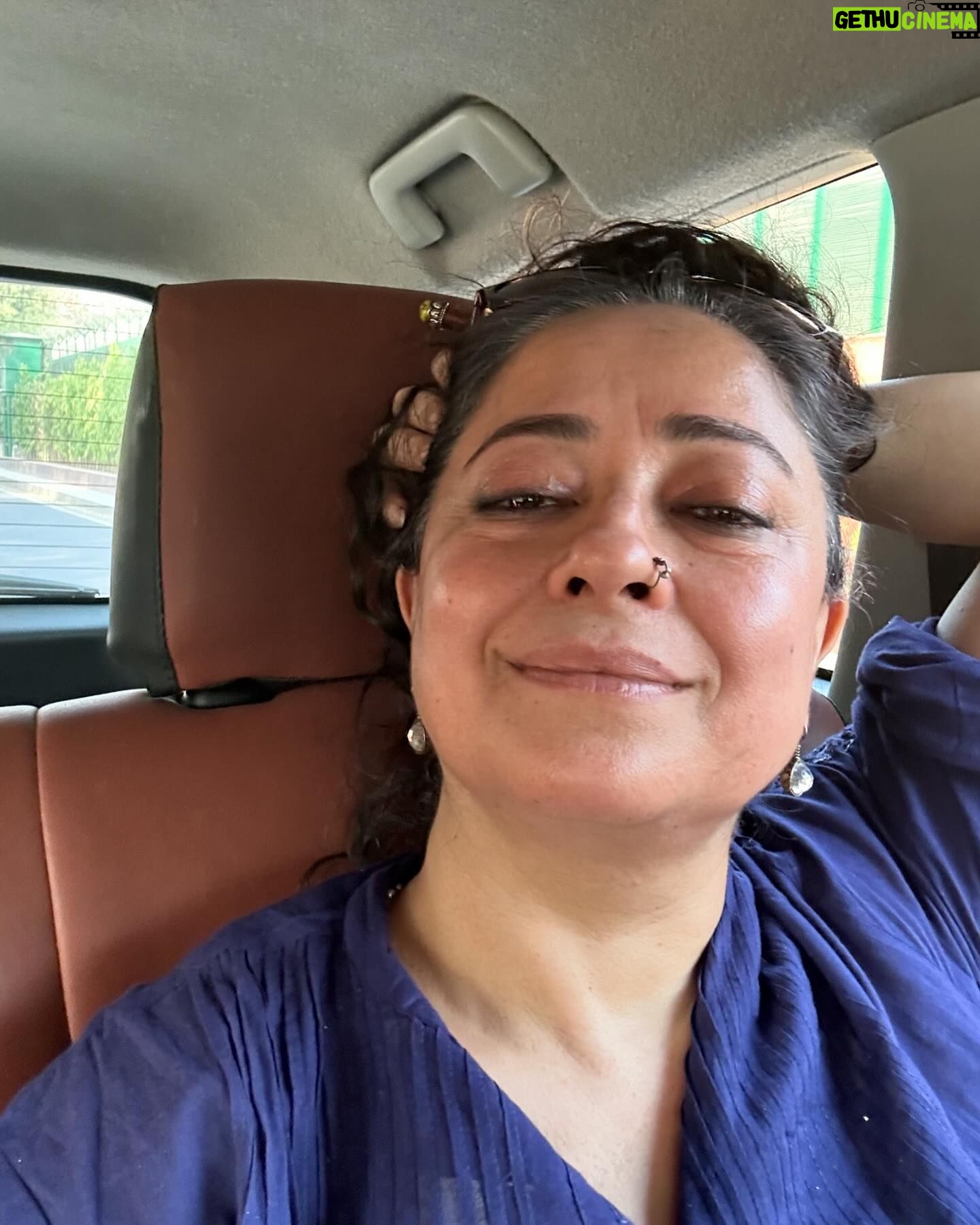Sheeba Chaddha - 4.5K Likes - Film shoot wrapped in Bareilly. Driving to Delhi to catch flight bk to Bombay and you have some extra time and you go to your school 💜
sigh . And nothing has changed ( except the beautiful exposed brick structure we grew up with has now been painted . Blah ) .
You are amazed how spaces over decades can still be so same . And then you are amazed how much you have changed . Or have you ..
Not one for nostalgia but still nostalgiased 😌💜
That dull ache of bachpan , alive yet irretrievable
#carmelconventhighschool
#backbencher😂
#life
