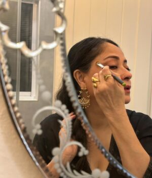Sheeba Chaddha Instagram - 50% getting ready, 50% posing