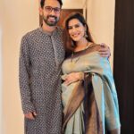 Sheetal Thakur Instagram – Not fasting for obvious reasons 🤰but celebrating my dear husband nonetheless 🪬Happy Karwa ladies ♥️