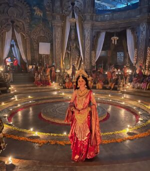 Sheetal Tiwari Instagram - On set
Beautifully clicked by @sampadavaze ♥️