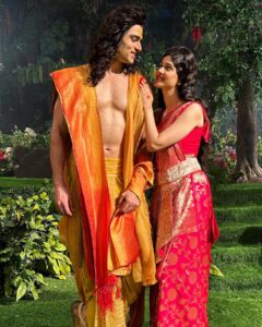 Sheetal Tiwari Instagram - लक्ष्मीनारायण 🪷 . . Keep watching Shiv Shakti only on @colorstv Mon-Sun @8pm 🔱 . . . #shivshakti #taptyagtandav #colorstv #laxminarayan #laxmi #narayan #bts #devi #tvshow #indianhistory #blessed #grateful