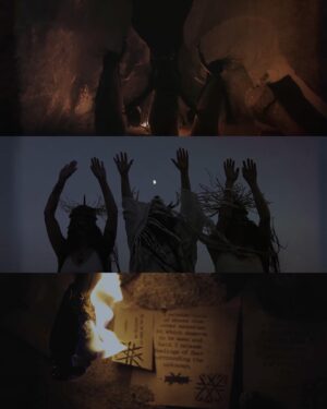 Shelby Lee Instagram - Visuals for @roniitmusic ‘so it shall be’

Working on this song healed a feminine part of me that was wounded for quite a few years. This song is real, pure, medicine magic. 

Director @sparksss 
Creative producer @roniitmusic 
DP @sparksss 
Additional footage assistant @roniitmusic @saintmesa 
Editor @roniitmusic 
Incredible one of a kind masks by @saintmesa 
Wardrobe (studio) Christine Koko 
Makeup (studio) @dreronayne 
Snake “Riddle” @dreronayne 
Production Assistant @iamcxssidy 
Fire & Safety @mutrix 
Talent/ Dancers @roniitmusic @bad.fae @hannahpurmort @sparksss 
Jewelry @slaughternostalgia