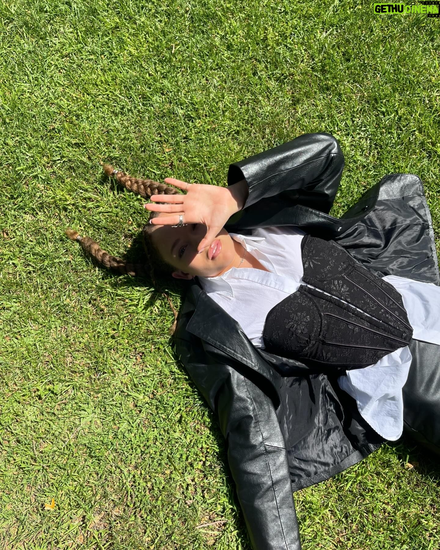 Shelby Simmons Instagram - I’m ready for some summertime naps in the grass. Always gotta be wearing a cute outfit though ☀️