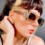 Shenae Grimes-Beech Instagram - Lots of questions about my new 🕶️ the other day so here they are in all their ASMR glory! They’re @thegreatfrogeyewear — a collab piece from @cutlerandgross by @thegreatfrogldn collection — and they’re f*ing glorious. 🖤