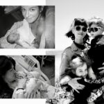Shenae Grimes-Beech Instagram - I’ve been called a lot of things in my life but Bowie and Kingsley’s mum is my favorite. 🖤 Happy Mother’s Day to my fellow badass mamas out there. Our capacity is limitless and we’re doing a damn good job. Let’s remember that today and every day. I LOVE YOU. P.S. Can you guess which birth pic is which baby?