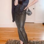 Shenae Grimes-Beech Instagram - GRWM for London Fashion Week Pt 2 — think I’m ready to get back on the fashion week horse?! I feel f*ing ready in this outfit!!! Comment OUTFIT and I’ll DM you links to everything I’m wearing!