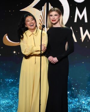 Sherry Cola Instagram - what a freakin’ honor to present at the GLAAD media awards! it was such a magical night, celebrating the nominations for @goodtrouble (and #shortcomings)! i’m so grateful that @glaad has been a champion for us since day 1 🏳️‍🌈 queerness is a superpower!