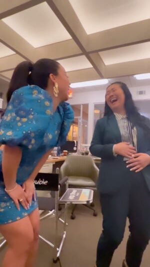 Sherry Cola Instagram - new episode of @goodtrouble tonight 😹 (this is the brilliant camerawork of @maiamitchell)