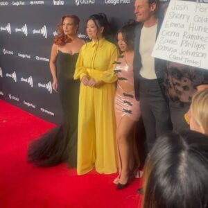 Sherry Cola Instagram - what a freakin’ honor to present at the GLAAD media awards! it was such a magical night, celebrating the nominations for @goodtrouble (and #shortcomings)! i’m so grateful that @glaad has been a champion for us since day 1 🏳️‍🌈 queerness is a superpower!