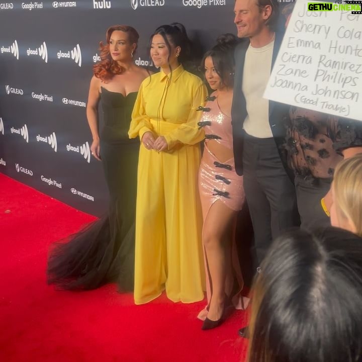 Sherry Cola - 4.5K Likes - what a freakin’ honor to present at the GLAAD media awards! it was such a magical night, celebrating the nominations for @goodtrouble (and #shortcomings)! i’m so grateful that @glaad has been a champion for us since day 1 🏳️🌈 queerness is a superpower!