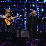 Sheryl Crow Instagram - I don’t know who, or where I would be without this woman! You can bet I was singing her songs in my curling iron when I was young dreaming of being her. @stevienicks is more wonderful in real life! This is a moment I will never forget. #rockhall2023 #TrueFriend