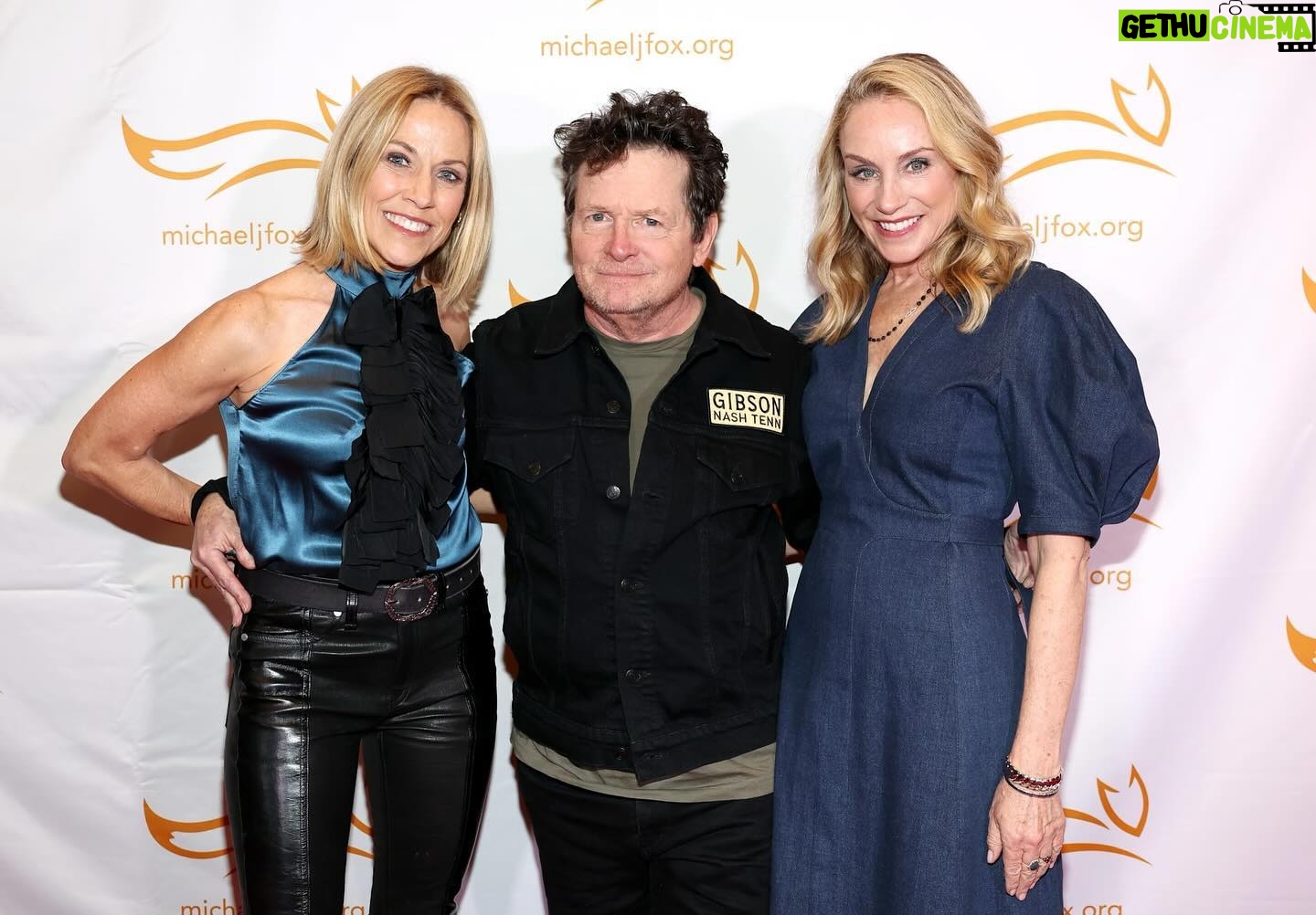 Sheryl Crow Instagram - Last night was a glorious celebration of giving hearts and the courage of Michael J Fox! Pray for a cure! @michaeljfoxorg