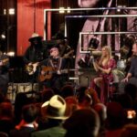 Sheryl Crow Instagram – Being inducted into the @rockhall with @willienelsonofficial made it even more special. And getting to sing Crazy with him made my night! ❤️

Photo 4: I could not have imagined this moment! Sharing the stage with my hero, Willie, and @chrisstapleton and @davematthewsband! Let’s take this on the road fellas!