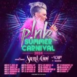 Sheryl Crow Instagram – 🌟TOUR NEWS🌟 Sheryl is going out with @pink on her 2024 Summer Carnival tour. Pre-sales start Thursday December 7th – details and dates below! 
-Team Sheryl 

TICKETS: P!nk tickets will be available starting with presales (details below) beginning Thursday, December 7th. The general onsale begins Monday, December 11th at 10am Local Time on LiveNation.com. 

PRESALES:  Citi is the official card of P!NK’s Summer Carnival 2024 Stadium Tour. Citi cardmembers will have access to presale tickets beginning Thursday, December 7th at 10AM local time until Sunday, December 10 at 10 PM local time through the Citi Entertainment program. For complete presale details visit www.citientertainment.com. 

Verizon will offer customers an exclusive presale for the P!NK Summer Carnival 2024 Stadium Tour in the U.S through Verizon Up. Customers will have access to purchase presale tickets for select shows beginning Thursday, December 7th at 10AM local time until Sunday, December 10 at 10 PM. For more details visit Verizon Up.

NORTH AMERICAN 2024 TOUR DATES: 
Sat Aug 10 | St. Louis, MO | The Dome at America’s Center
Wed Aug 14 | Toronto, ON | Rogers Centre
Sun Aug 18 | Philadelphia, PA | Lincoln Financial Field
Wed Aug 21 | Foxborough, MA | Gillette Stadium
Sat Aug 24 | Chicago, IL | Soldier Field
Wed Aug 28 | Missoula, MT | Washington Grizzly Stadium
Sat Aug 31 | Edmonton, AB | Commonwealth Stadium
Wed Sep 11 | San Diego, CA | Petco Park
Fri Sep 13 | Las Vegas, NV | Allegiant Stadium
Sun Sep 15 | Los Angeles, CA | Dodger Stadium
Tue Oct 01 | Hershey, PA | Hersheypark Stadium
Thu Oct 03 | East Rutherford, NJ | MetLife Stadium
Sun Oct 06 | Syracuse, NY | JMA Wireless Dome
Sat Oct 12 | Indianapolis, IN | Lucas Oil Stadium
Wed Nov 06 | Arlington, TX | Globe Life Field* ^
Mon Nov 18 | Orlando, FL | Camping World Stadium^
Sat Nov 23 | Miami, FL | loanDepot park^
*THIS DATE IS A RESCHEDULED SHOW AND IS ON SALE NOW
^THE SCRIPT NOT INCLUDED ON THIS DATE