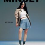 Shi Shi Instagram - 「有辦法用自己最愛的領域來當工作真的是很幸運的事，就算某時候很疲累，最核心的熱情總是能把自己拉回來，可以跟大家用感受互相連結著，能夠留下自己的某部分在地球上，是很幸運的一件事。」 - 孫盛希 SHI SHI SUN 跟貓撞臉了😼 @mindly.journal Creative director & stylist - @syanleung Photographer - @leung_wai_leung Make up - @deepmakeup Hair - @hillnexleex Videographer - @iiimanust Producer - @jazika_h @emotional.eyes Text - @emotional.eyes Styling assistant - @o0cqndice Photo assistant - @ntfntf Wardrobe - @sandroparis #sandroparis #SandroSpringSummer2024 #MINDLYJOURNAL #SHARETHESAMEMIND