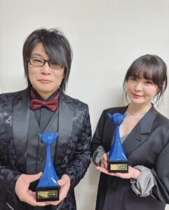 Shihori Kanjiya Instagram - 森川智之さんと 松本梨香さんとも撮っていただきました(o^^o)嬉しい！ 同じ外国映画・ドラマ賞を 授賞した森川さんはとても紳士で 緊張をほぐしてくださいました。 ありがとうございました。 #声優アワード #サトシ と#トム と記念写真(*´꒳`*) #豪華 だ