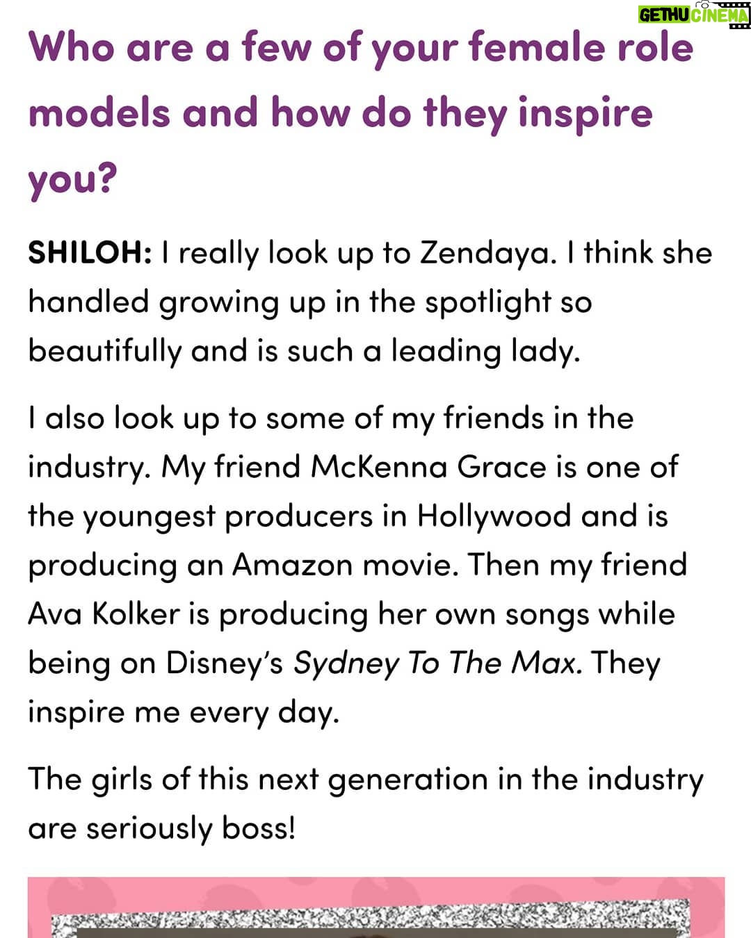 Shiloh Nelson Instagram - Recently I was asked who my female role models are and I instantly thought of my friends. I'm so lucky to have girls that inspire me and encourage me. I've known @avakolker and @mckennagraceful since I was four. Also @ttbate The girls of this next generation are seriously boss! π