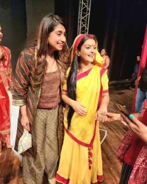 Shilpa Raizada Instagram - Let me introduce you to few of the important characters of JSR Ramayan.
My favourite here - Sita!!
Never judge a book by its cover, especially not a woman. She looks delicate and angelic but is all the way epitome of strength, character, and walks in grace through the toughest periods of life. 
Played to perfection by @shilpa_s_raizada 

Laxman plays the dutiful brother. A handsome shadow of Ram. Fiesty yet obedient, loyalties lying where they must. Had Shroopnakha not fallen for him, probably Ramayan wouldn't have happened 😁😁 @thevikramtiwary 💪

& scroll right for last but not the least for the 'sutradhar', the narrator of this epic play and my fav god #Shiva @tarundattaa 🔱

#ramayan #jaishriramramayan #sita #laxman #shiva #theatre #play #puneetissar