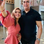 Shilpa Raizada Instagram - Delhi trip for an event with puneet sir @impuneetissar and Ranjeet sir @ranjeetthegoli and Rahul @the_heroooo Pic credit @the_heroooo thank you Rahul for this beautiful pics #trip #event #delhi