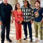 Shilpa Raizada Instagram - Delhi trip for an event with puneet sir @impuneetissar and Ranjeet sir @ranjeetthegoli and Rahul @the_heroooo Pic credit @the_heroooo thank you Rahul for this beautiful pics #trip #event #delhi