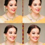 Shilpa Tulaskar Instagram - Thank you @saumikaxfangirl for this beautiful collage ❤️ #indianwedding #saree #traditionalwear #indianjewellery #ethnicwear #indianwedding Makeup: @im_mr_ketzsolzofficial_ Hair : @sandhyabalakrishnan83